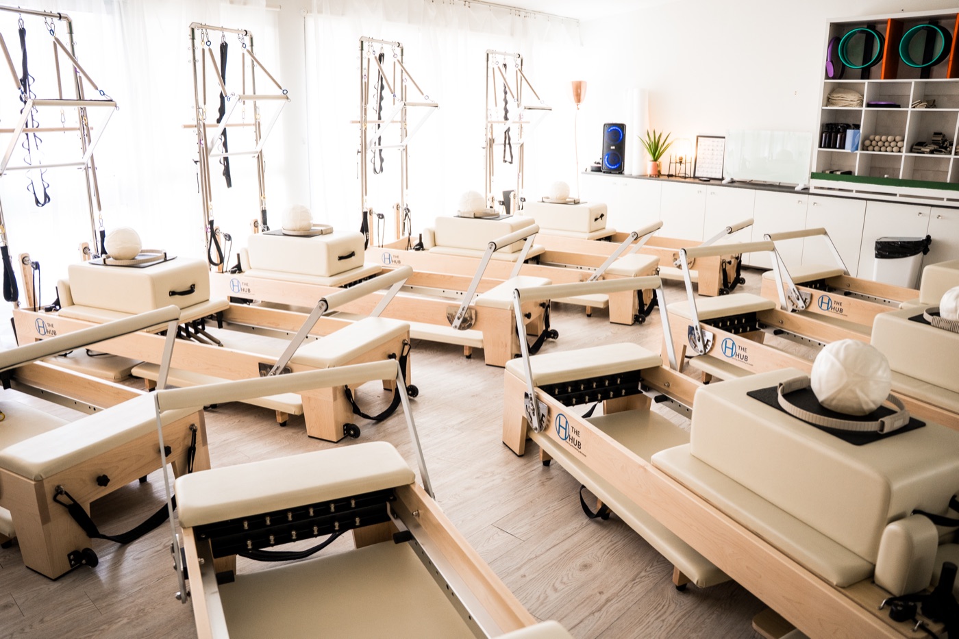 Clinical Pilates session at The Hub Glasgow