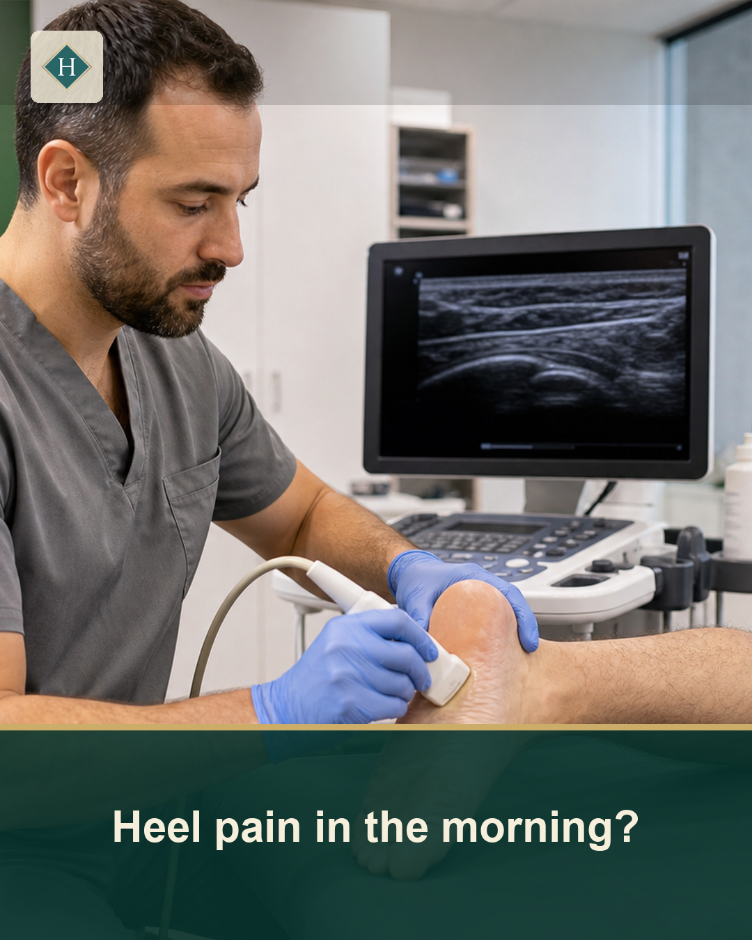 Heel pain in the morning guide from The Hub Glasgow